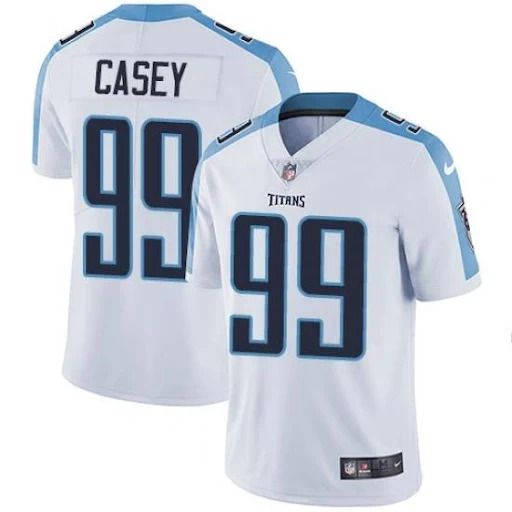 Men Tennessee Titans #99 Jurrell Casey Nike White Vapor Limited NFL Jersey->tennessee titans->NFL Jersey